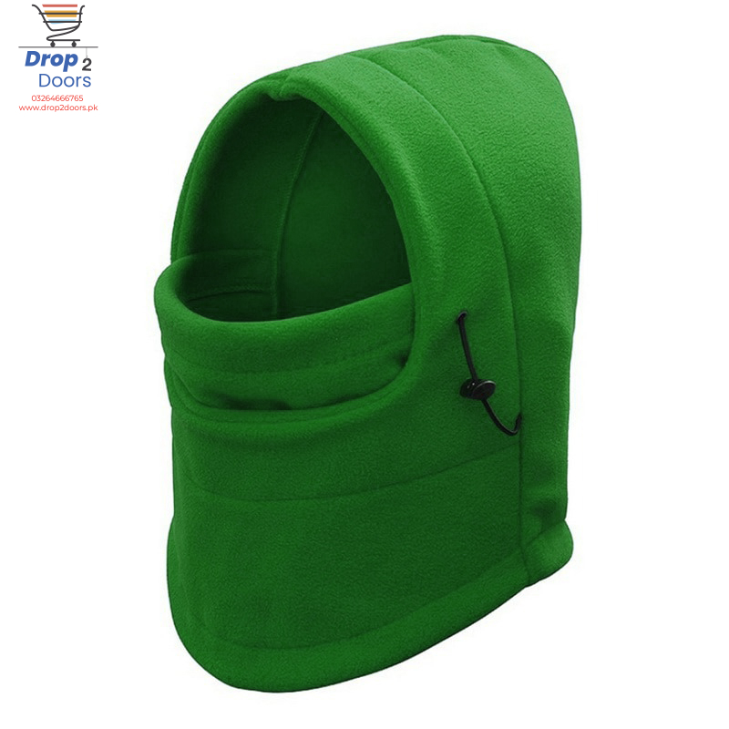 6 In 1 Unisex Winter Fleece Thermal Balaclava Ski Snood Hood Neck Warmer Hat