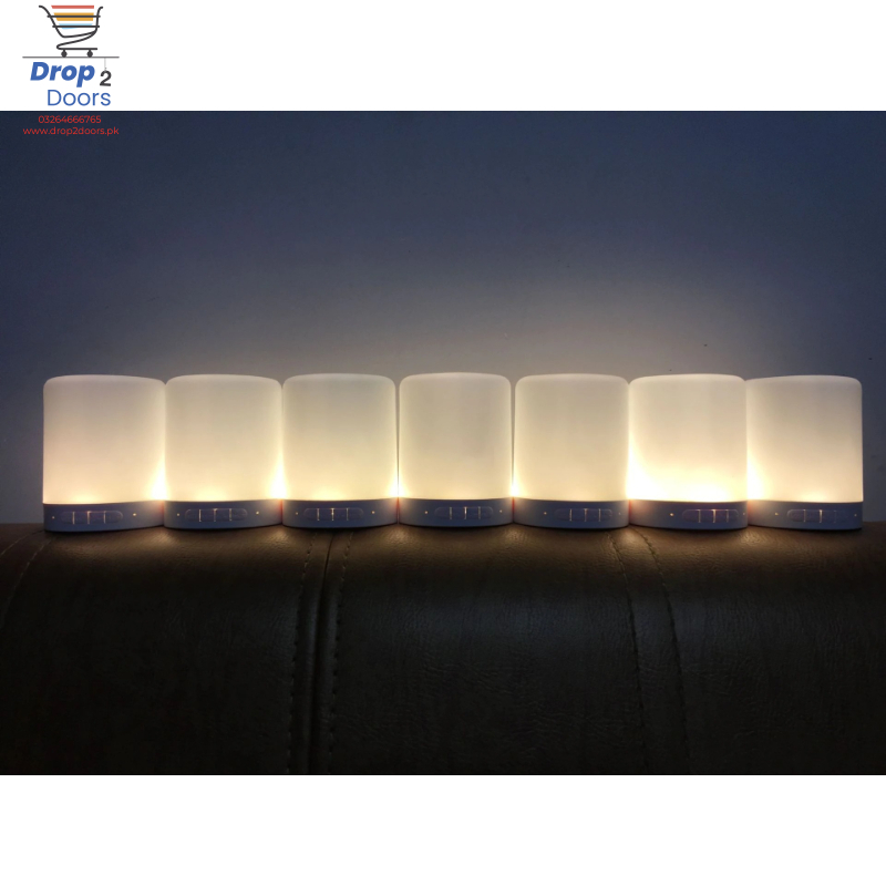 CL-671 Portable Touch Lamp With Bluetooth High Stereo Wireless Speaker And Hands-Free Calling Function