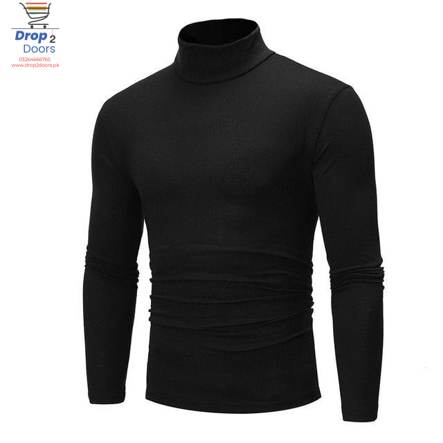 Pack Of Three Mens/Womens Winter Warm Long Sleeve High Neck Pullover Top