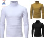 Pack Of Three Mens/Womens Winter Warm Long Sleeve High Neck Pullover Top