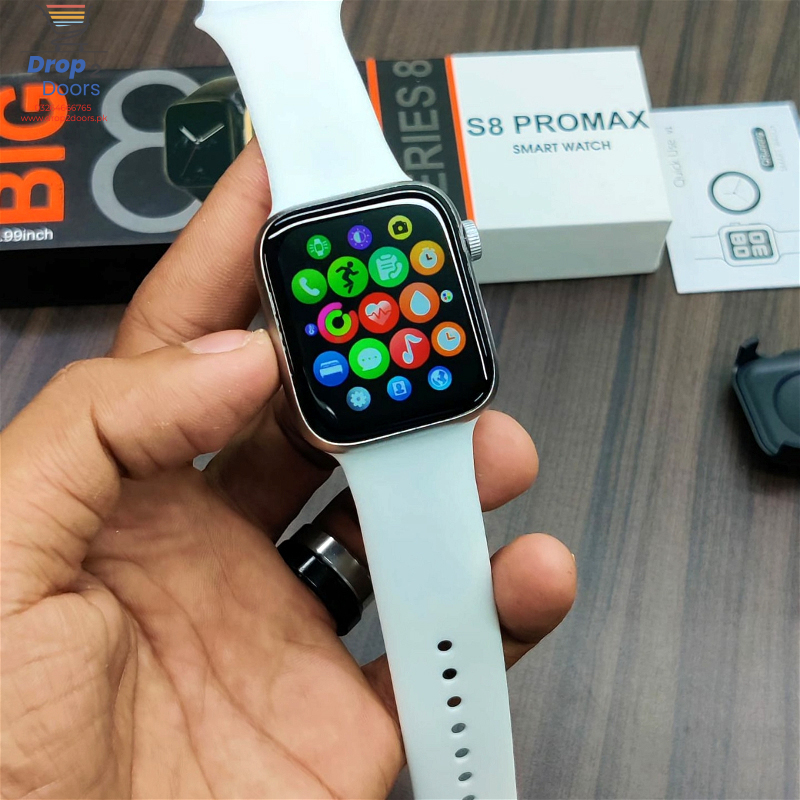 S8 Pro Max 1.99 Inches Always On Display Series 8 Smart Watch