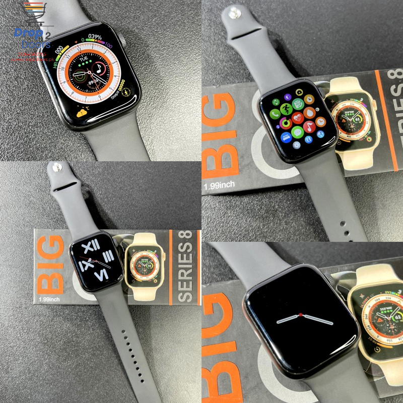 S8 Pro Max 1.99 Inches Always On Display Series 8 Smart Watch