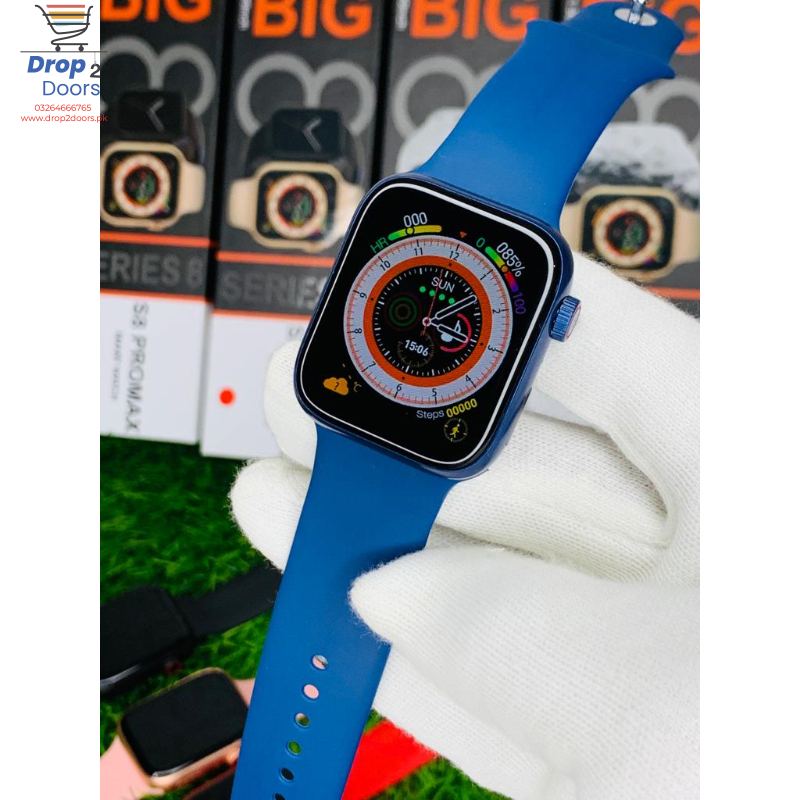 S8 Pro Max 1.99 Inches Always On Display Series 8 Smart Watch