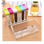6 PCs Plastic Spice Shaker Seasoning Boxes Plastic Storage Container