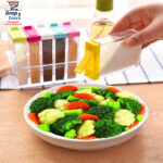 6 PCs Plastic Spice Shaker Seasoning Boxes Plastic Storage Container