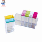 6 PCs Plastic Spice Shaker Seasoning Boxes Plastic Storage Container