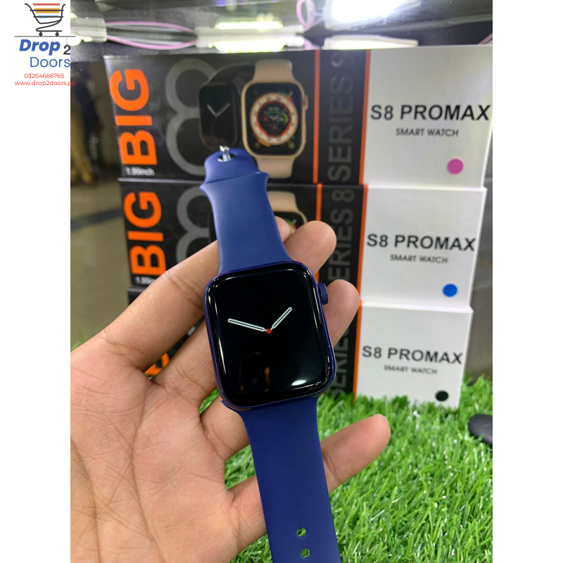 S8 Pro Max 1.99 Inches Always On Display Series 8 Smart Watch