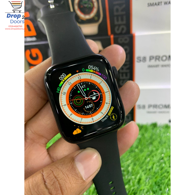 S8 Pro Max 1.99 Inches Always On Display Series 8 Smart Watch