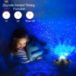 Compact Multi-Functional LED Galaxy Projector Light With Built-In Bluetooth Speaker – Portable Mini Design
