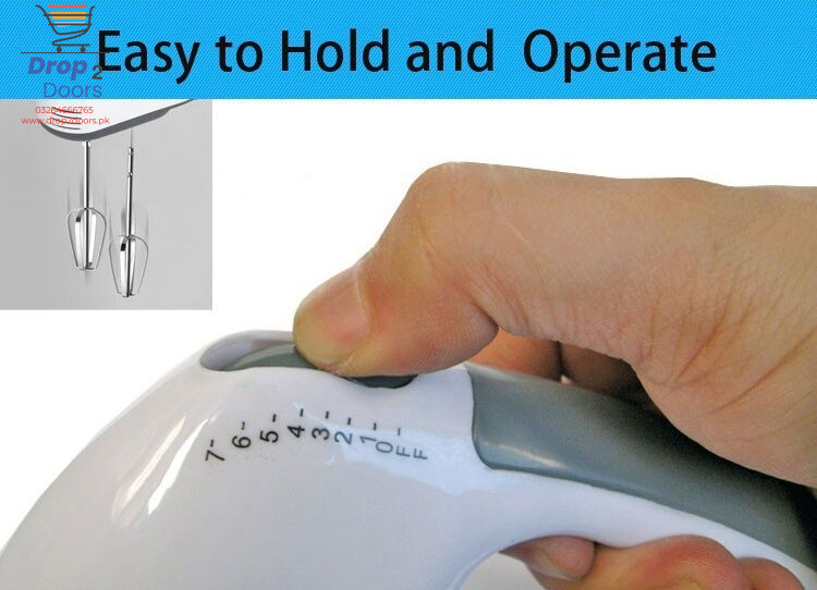 Electric Hand Mixer Machine With 7 Speed Hand