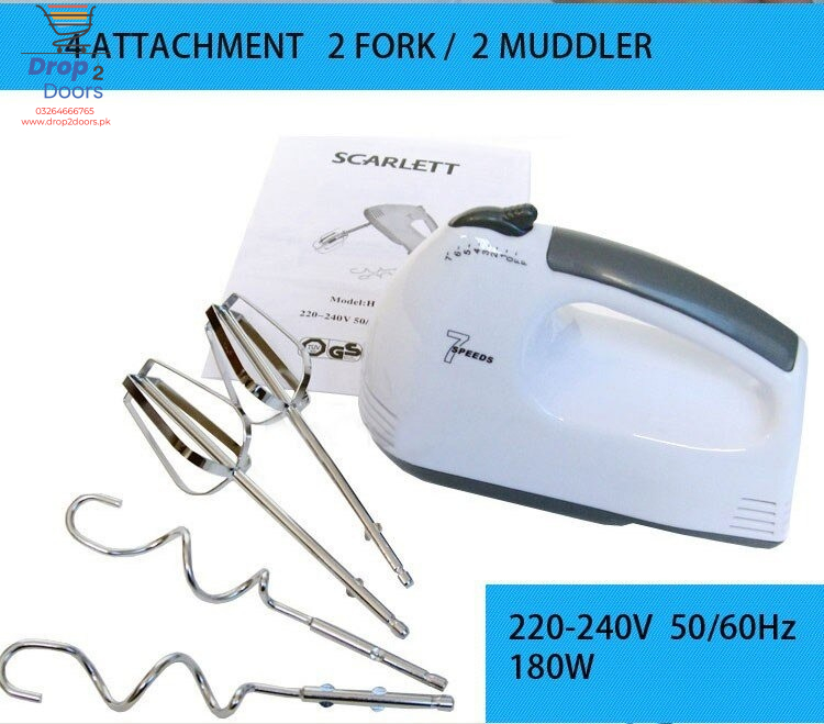 Electric Hand Mixer Machine With 7 Speed Hand