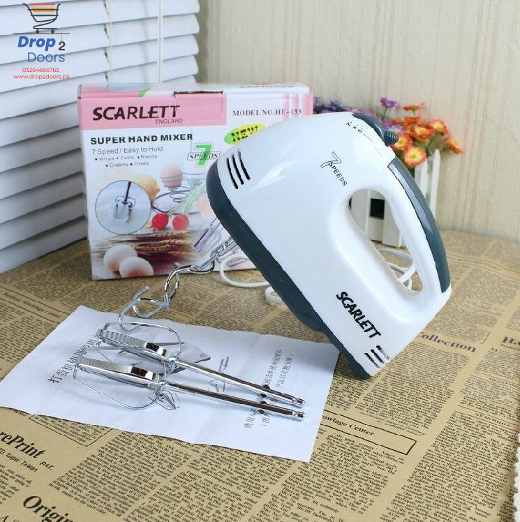 Electric Hand Mixer Machine With 7 Speed Hand