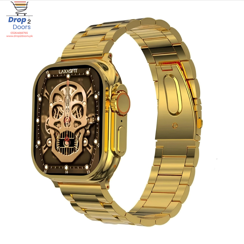 Fendior American Gold Edition G9 Ultra Pro Series 8 Smart Watch With 3 Extra Straps