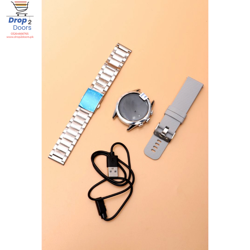 Fossil Stylish 8TH Generation Round Dial Dual Strap Smart Watch