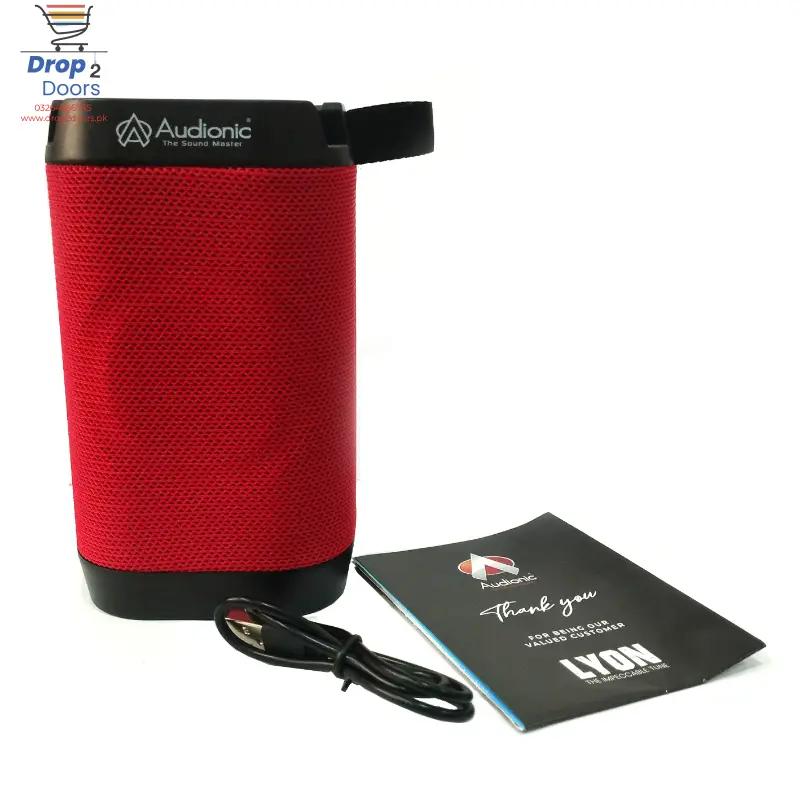 LYON Portable Mobile Speaker with Exceptional Sound and Flashing LED