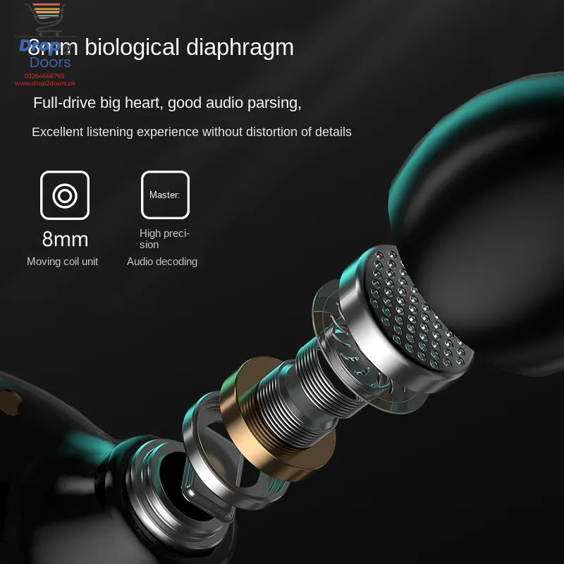 M25 Wireless 5.3 Gaming Earbuds With Built-In Dual Modes Gaming And Music