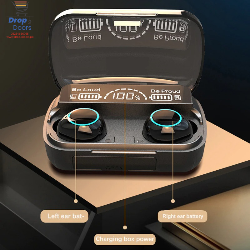 M30 TWS Bluetooth 5.2 Smart Touch Control Wireless Earbuds