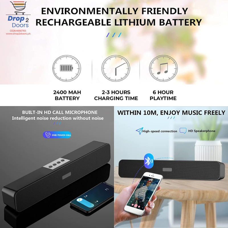 MTC Solo-301 Smart Wireless Desktop Portable Speaker