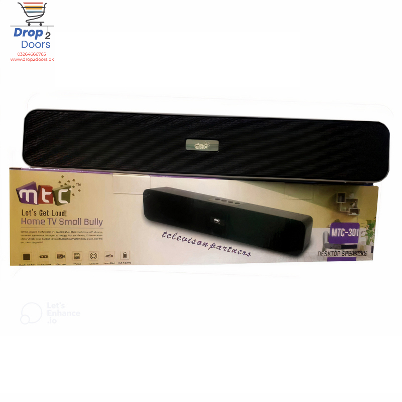 MTC Solo-301 Smart Wireless Desktop Portable Speaker