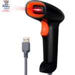 Master IT K112J High-Quality 1D Wired Handheld Laser Barcode Scanner – 200 ScansSec