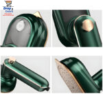 Mini Compact EV Porcelain Gold Electric Iron Effortless Precision With 130°C Constant Temperature For Efficient Dry And Wet Ironing