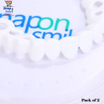 Pack Of 2 Pairs Snap-On Smile Custom Fit Perfect Smile Veneers In 3 Easy Steps