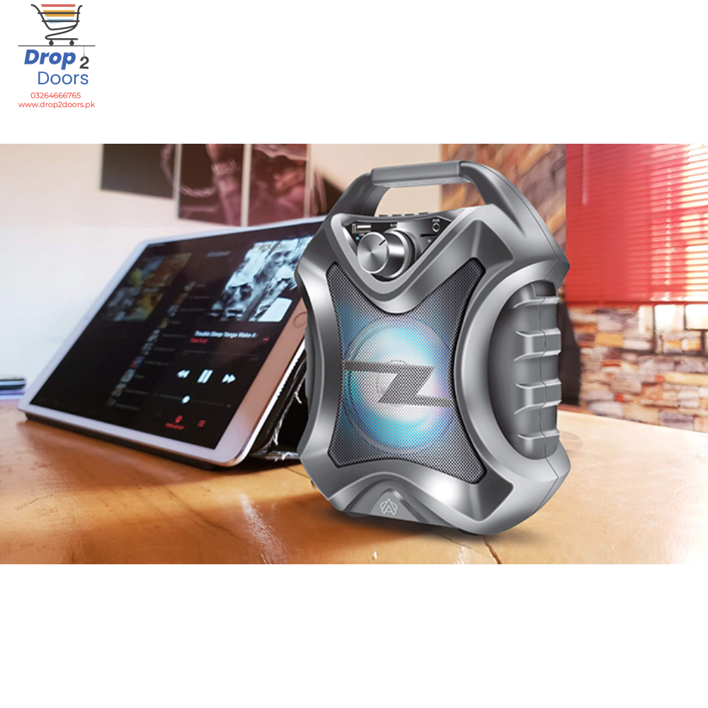 Portable Lightweight Sugar 7 Bluetooth Speaker with Fusion Light Effect