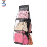 Thick Double-Sided Six Grid Storage Bag Multi Functional Hanging Bag