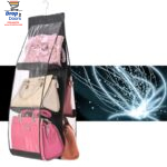 Thick Double-Sided Six Grid Storage Bag Multi Functional Hanging Bag