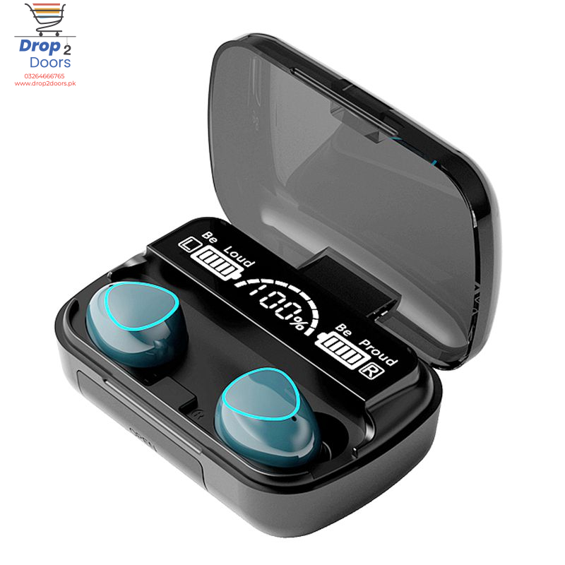 Ultimate M10 Wireless Bluetooth 5.1 IPX7 Waterproof Earbuds