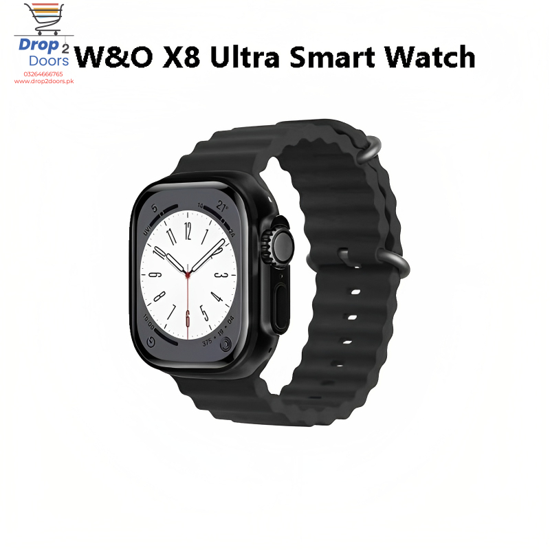 X8 Ultra 2.08-Inch NFC Always-On Display Smart Watch With Bluetooth Calling
