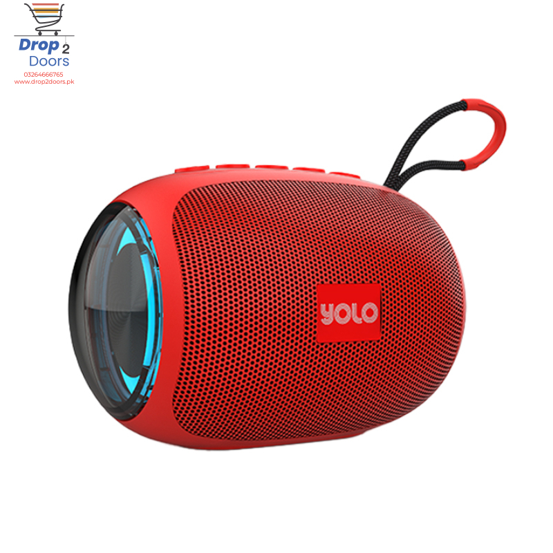 Yolo Buddy Mini Portable Bluetooth Speaker With Dynamic RGB Lights