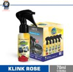 Pack Of 12 Klink Protectant Rose Dashboard Polish | Best Quality Dashboard Shining Spray 70ml