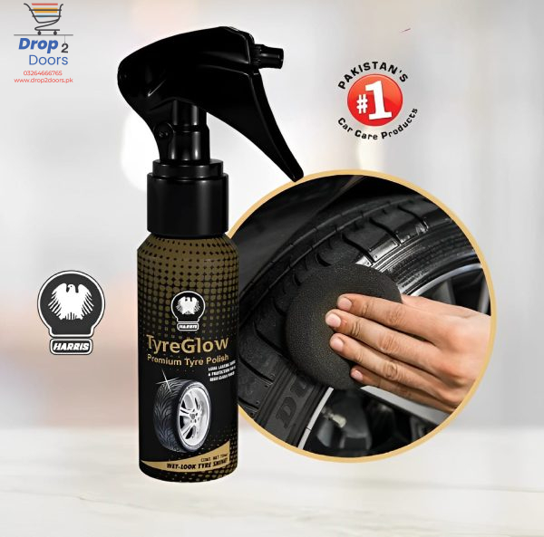 Pack Of 12 Tyre Glow For Tyre Shine | Best Quality Shining Spray For Car & Bike Tyres 70 Ml