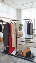 Modern Minimalist Industrial Clothing Rack